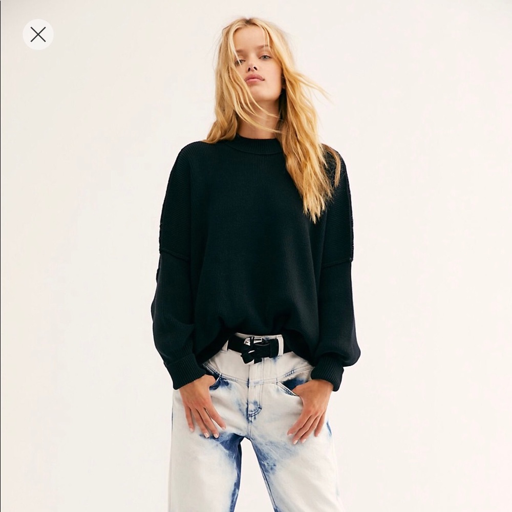 NWT Free People Easy Street Tunic Sweater